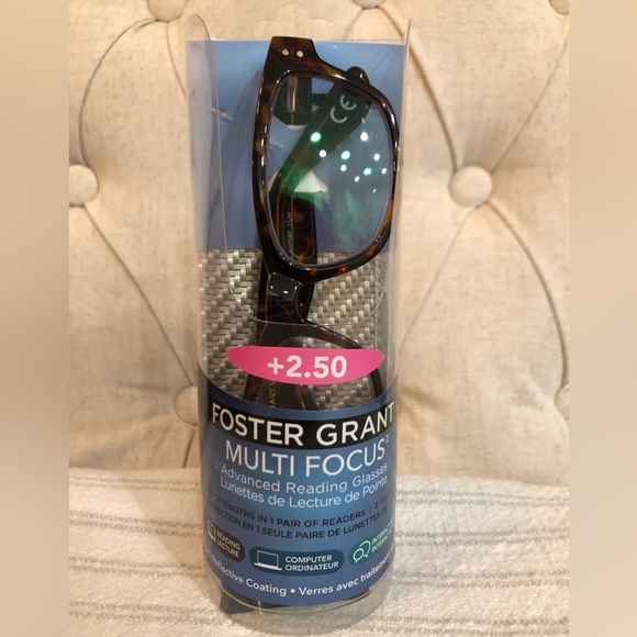 Foster Grant Multi-Focus (+1.00) Advanced Reading Glasses - Picture 3 of 7